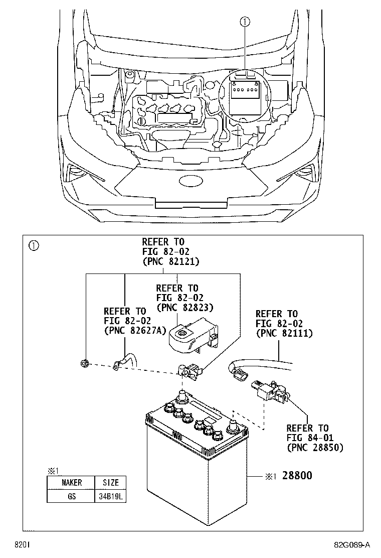 58441-BZ130 COVER, BATTERY product image