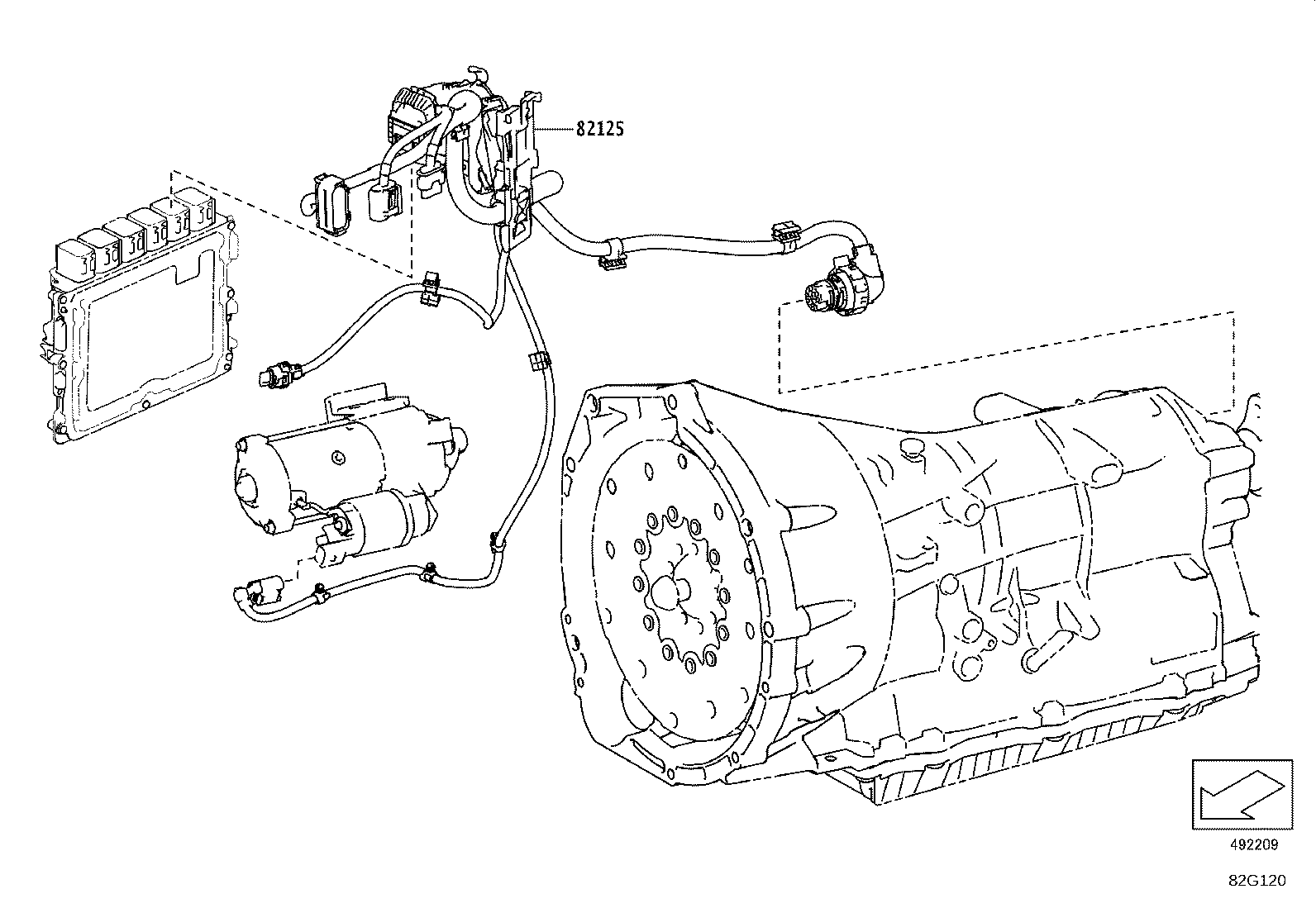 82286-WAA02 WIRE, EARTH product image