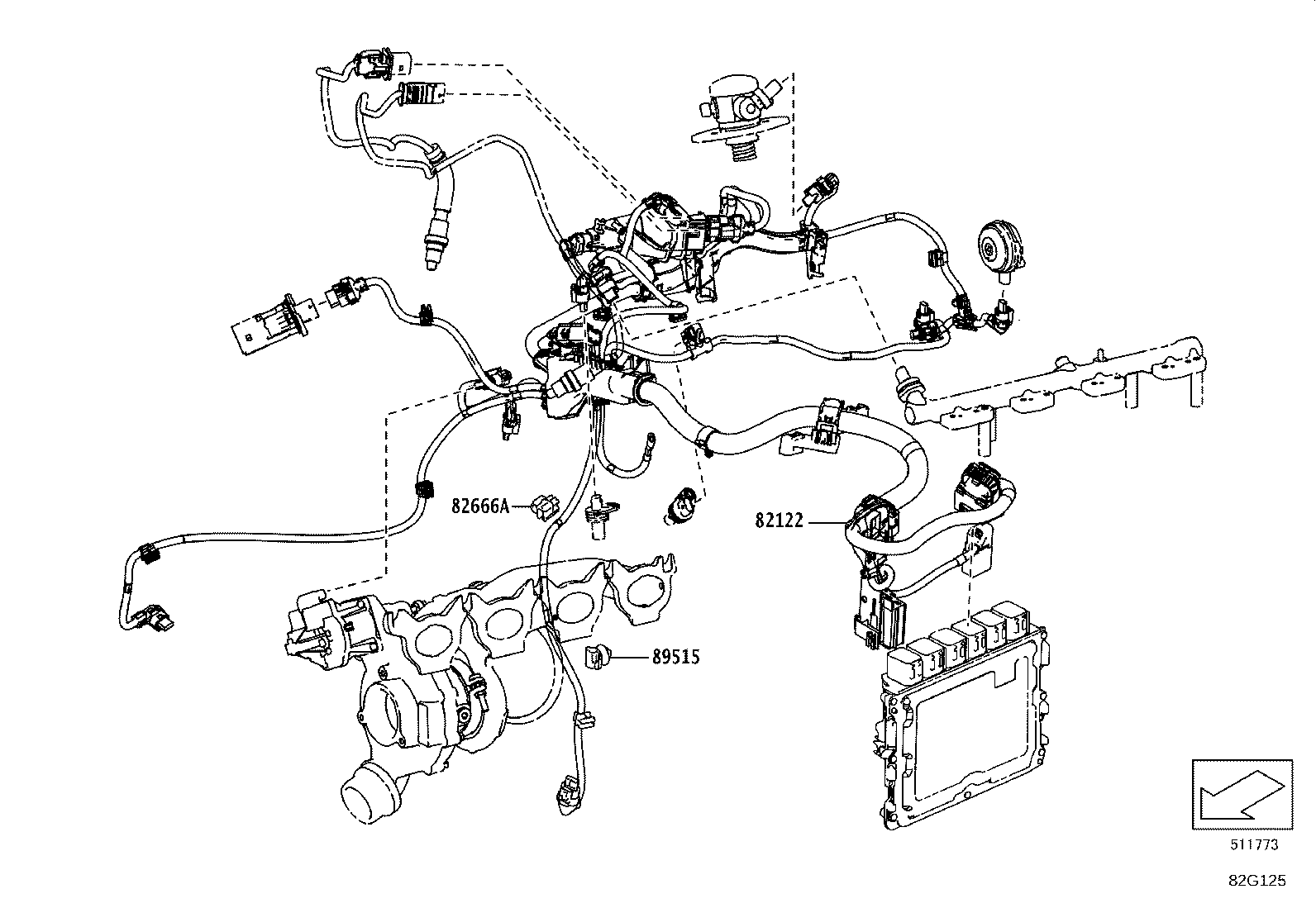 82286-WAA02 WIRE, EARTH product image