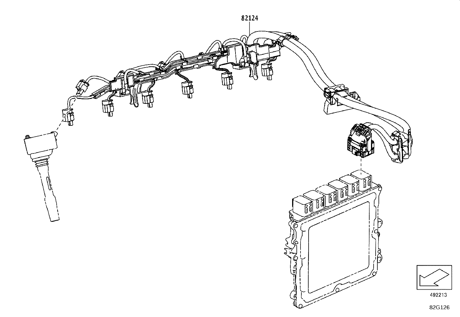 82286-WAA02 WIRE, EARTH product image