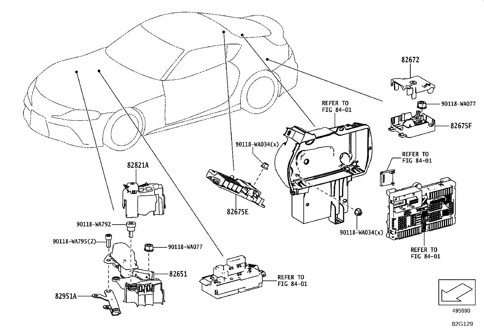 82286-WAA02 WIRE, EARTH product image