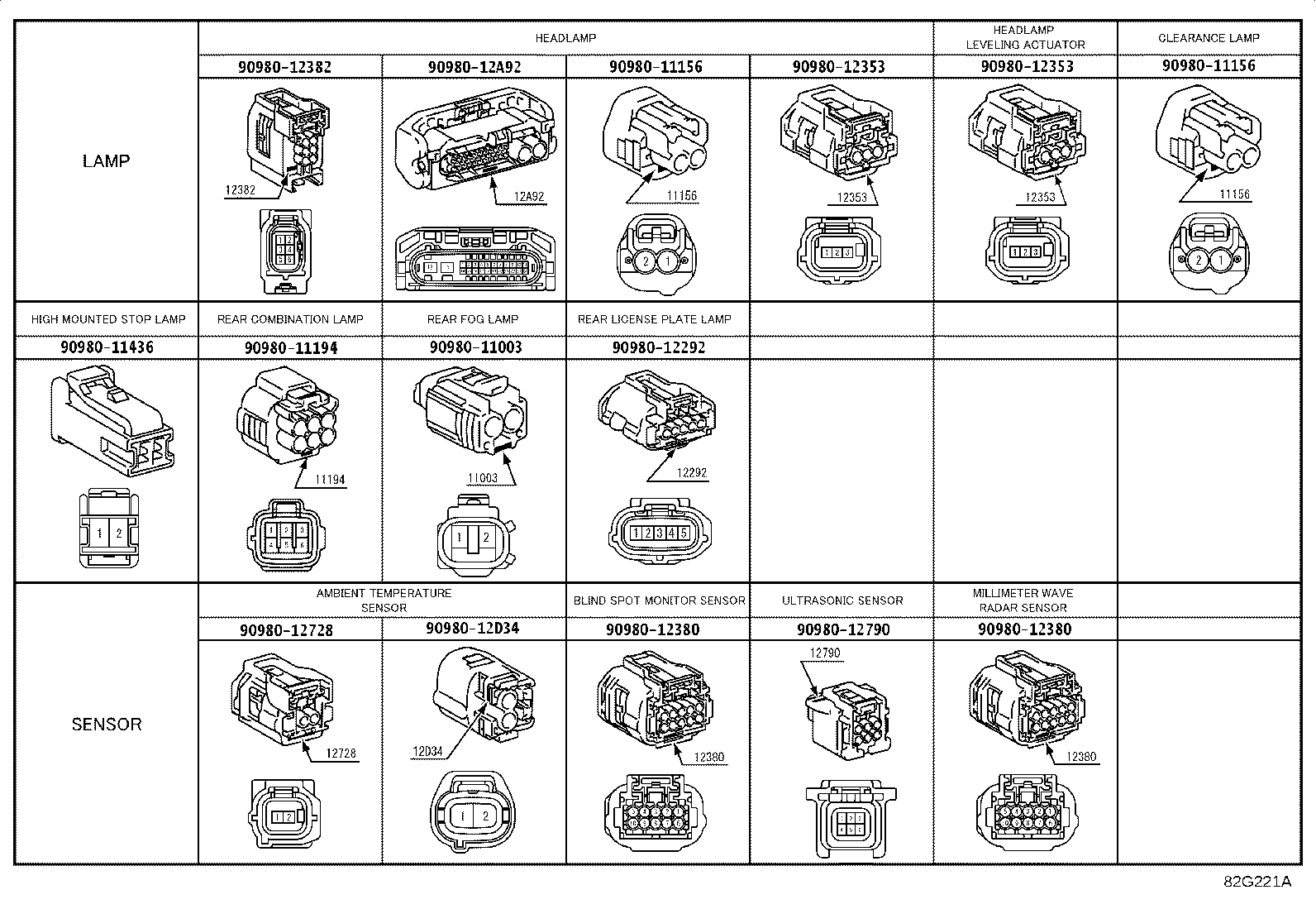82817-52N90 PROTECTOR, WIRING HARNESS, NO.2 product image