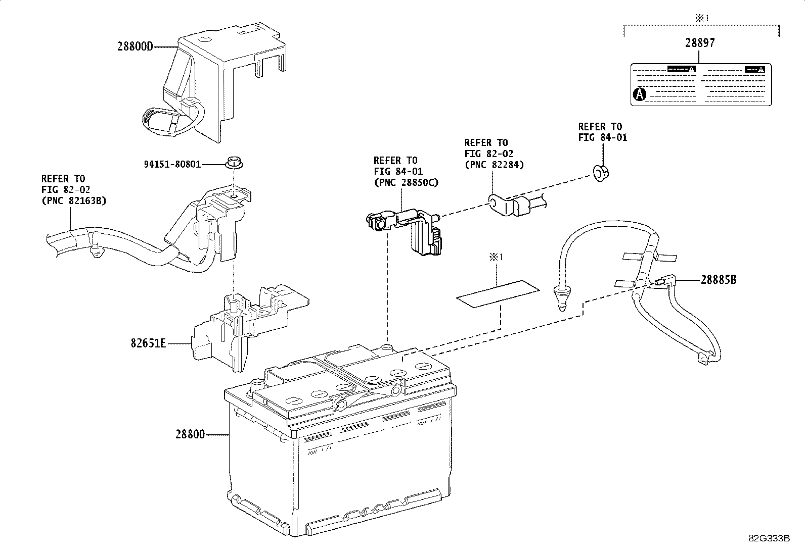 28885-18050 HOSE, BATTERY product image