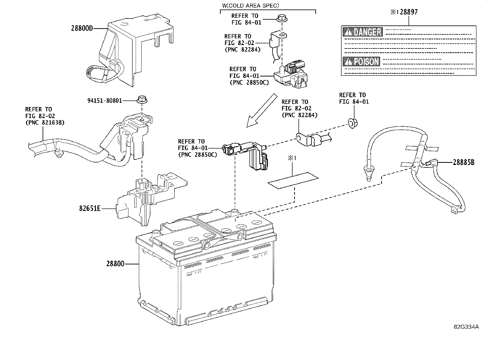 28897-31021 PLATE, BATTERY CAUTION product image