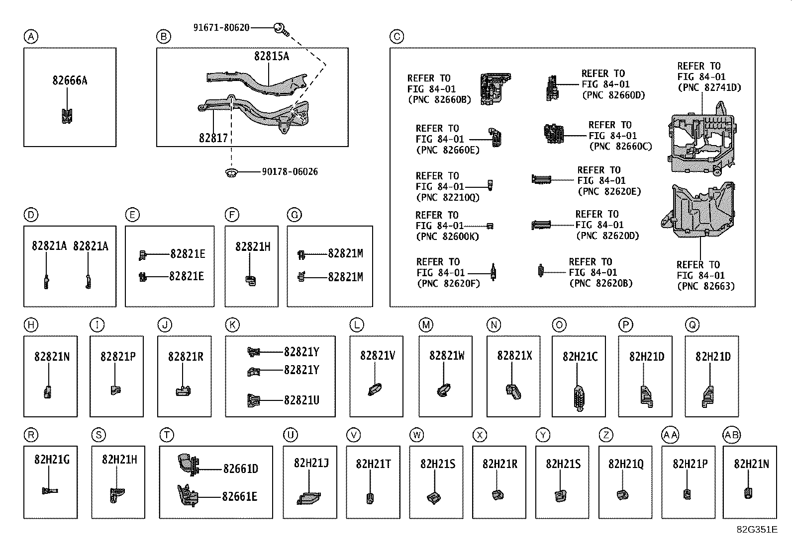 82111-46690 WIRE, MOTOR COMPARTMENT, MAIN product image