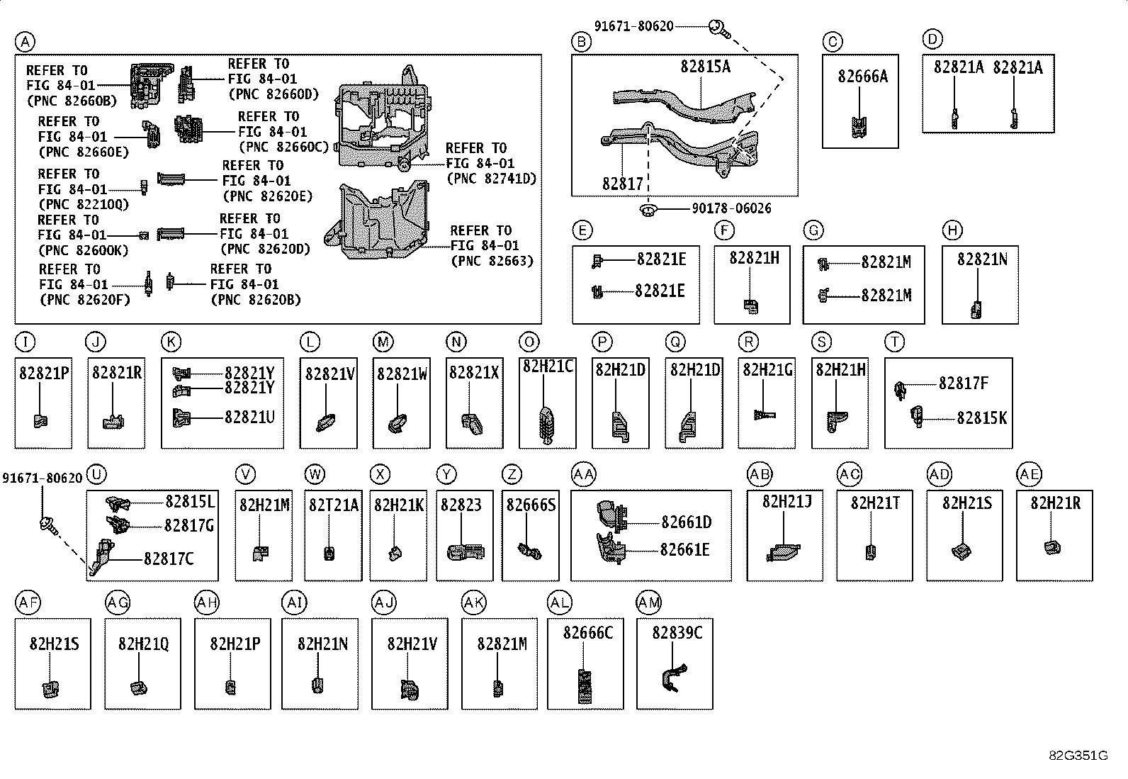 82111-46690 WIRE, MOTOR COMPARTMENT, MAIN product image