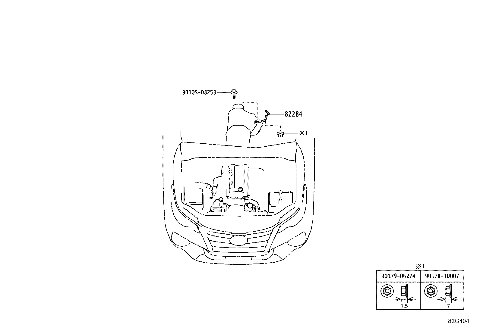 82143-KKF10 WIRE, INSTRUMENT PANEL, NO.3 product image