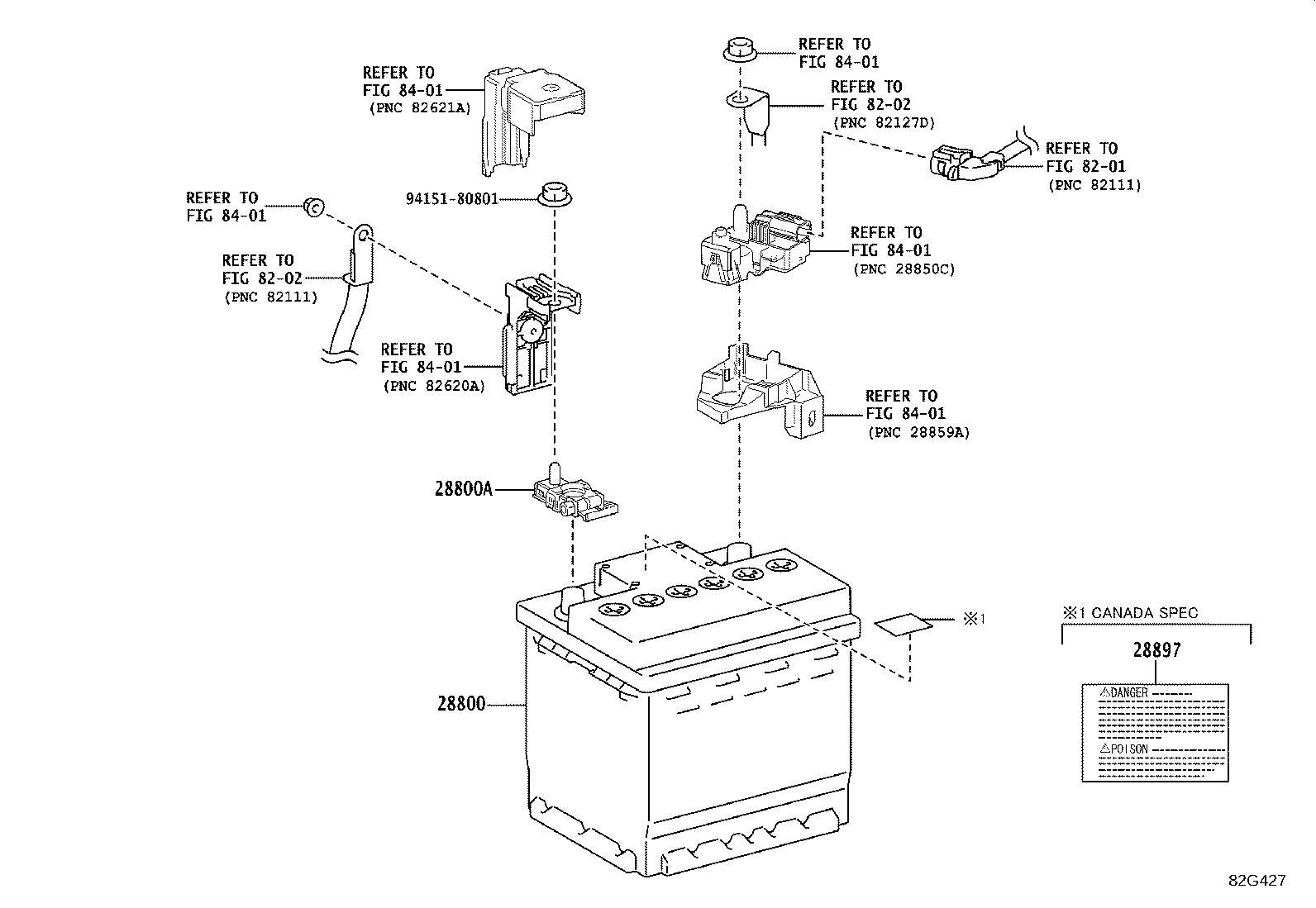 G9569-47110 LABEL, BATTERY CAUTION product image
