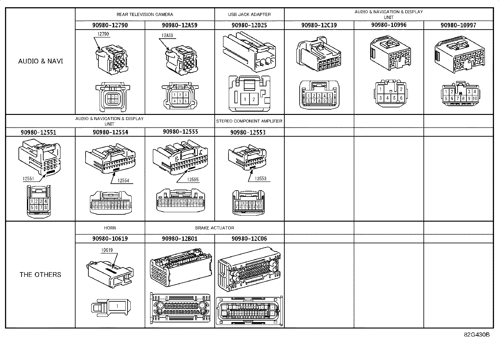 82817-12N70 PROTECTOR, WIRING HARNESS, NO.2 product image