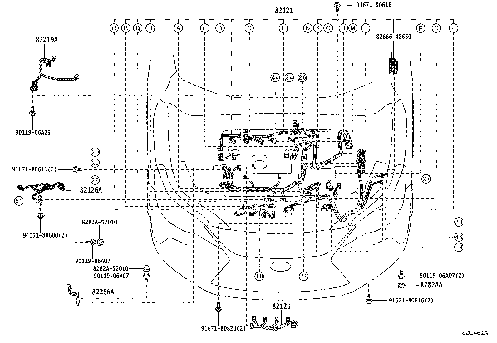82164-48390 WIRE, FRAME product image