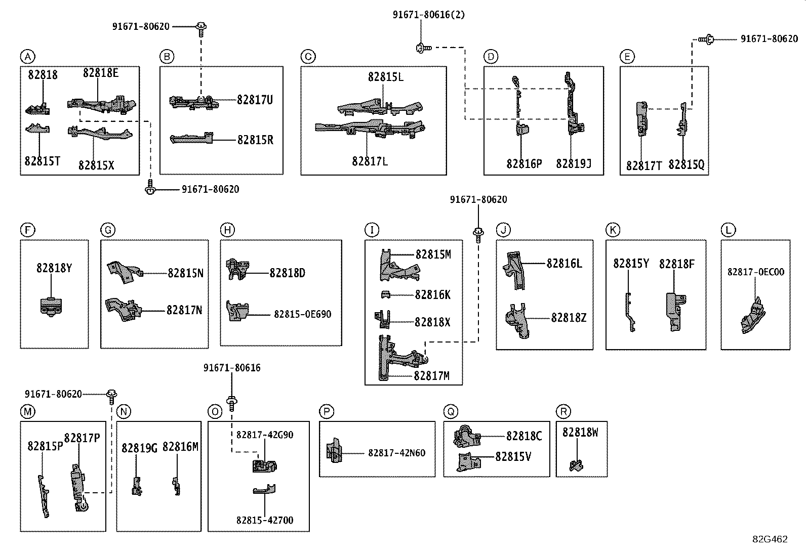 82164-48390 WIRE, FRAME product image
