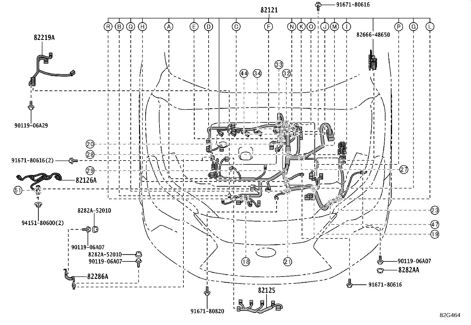 82164-48390 WIRE, FRAME product image