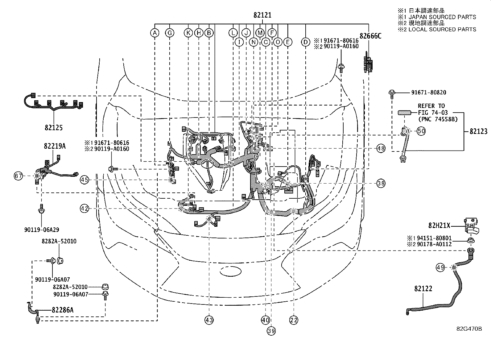 82817-48X80 PROTECTOR, WIRING HARNESS, NO.16 product image