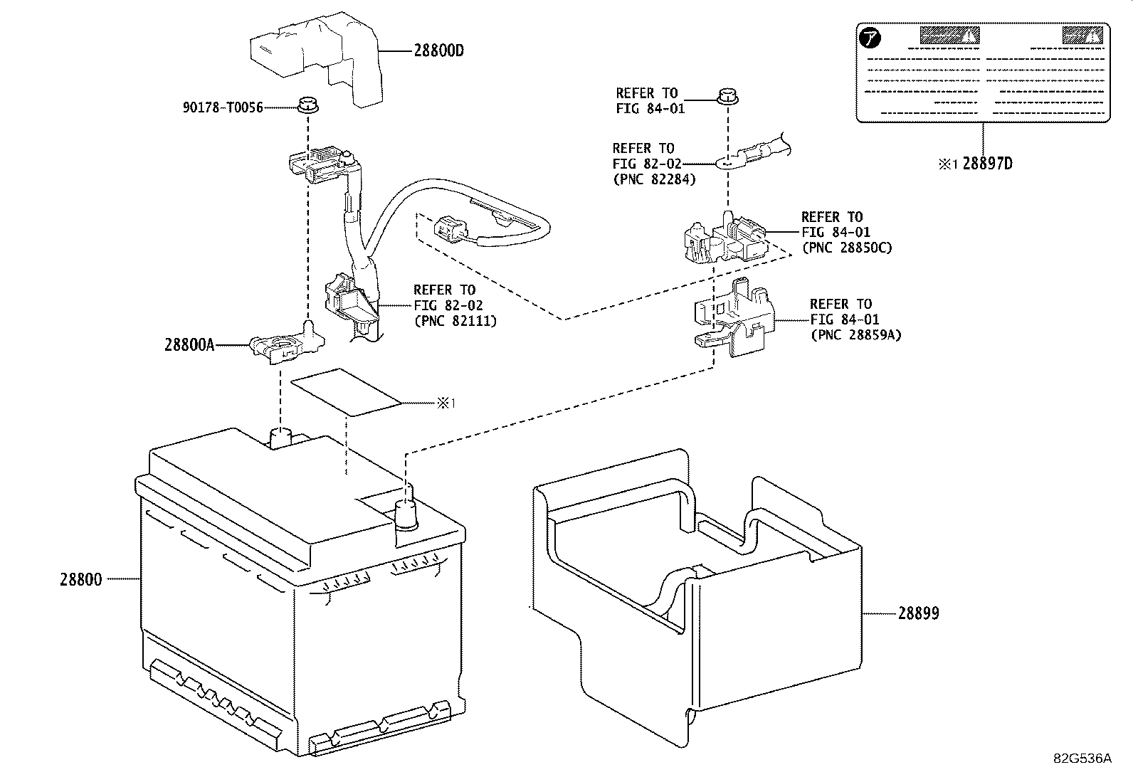 28899-VT020 INSULATOR, BATTERY product image