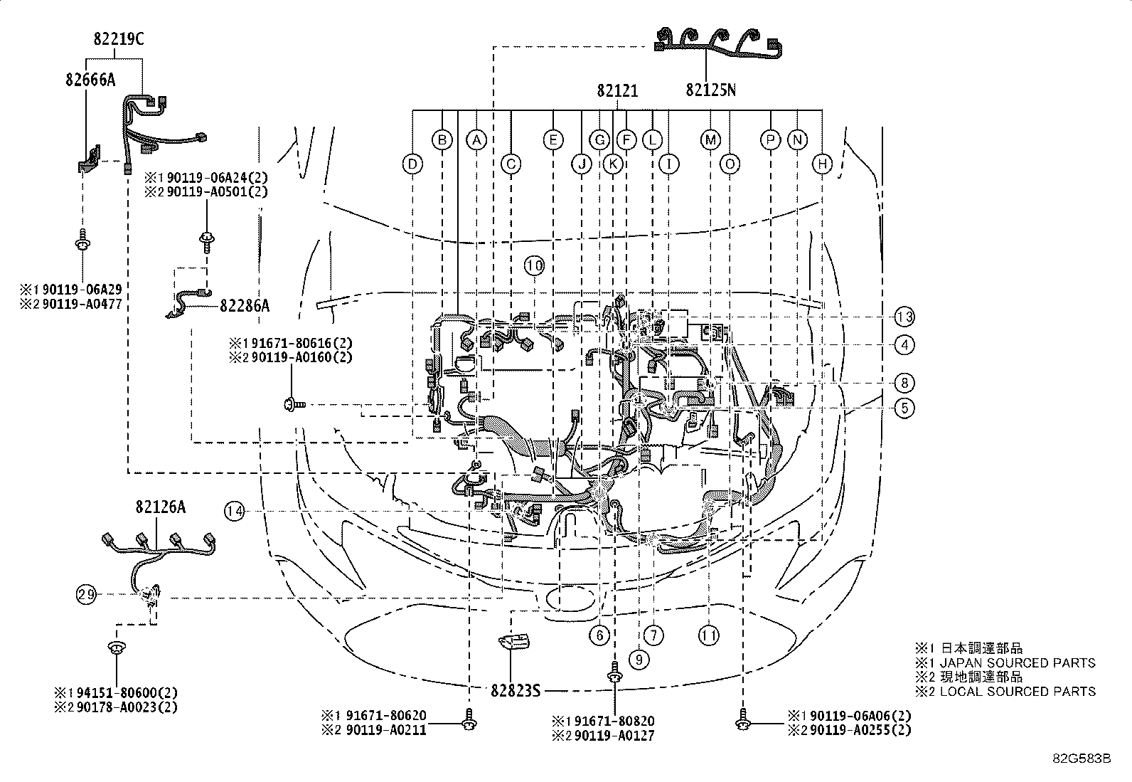 Thumbnail 4 for 82219-0A040