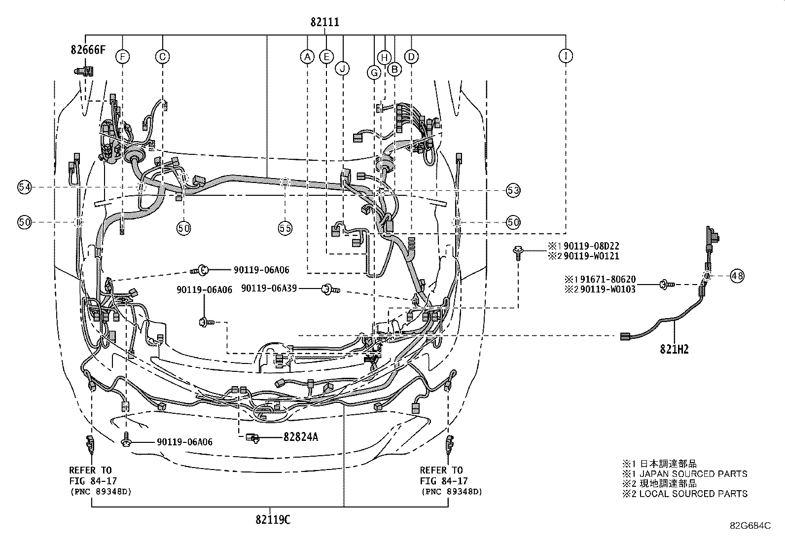 82817-12Z30 PROTECTOR, WIRING HARNESS, NO.11 product image
