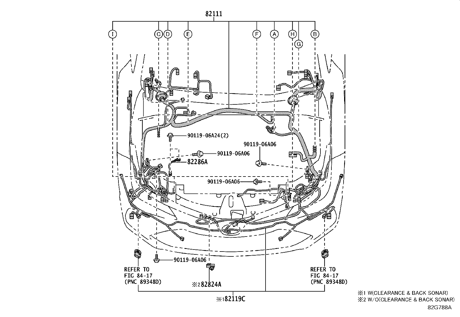 82817-47N40 PROTECTOR, WIRING HARNESS, NO.2 product image