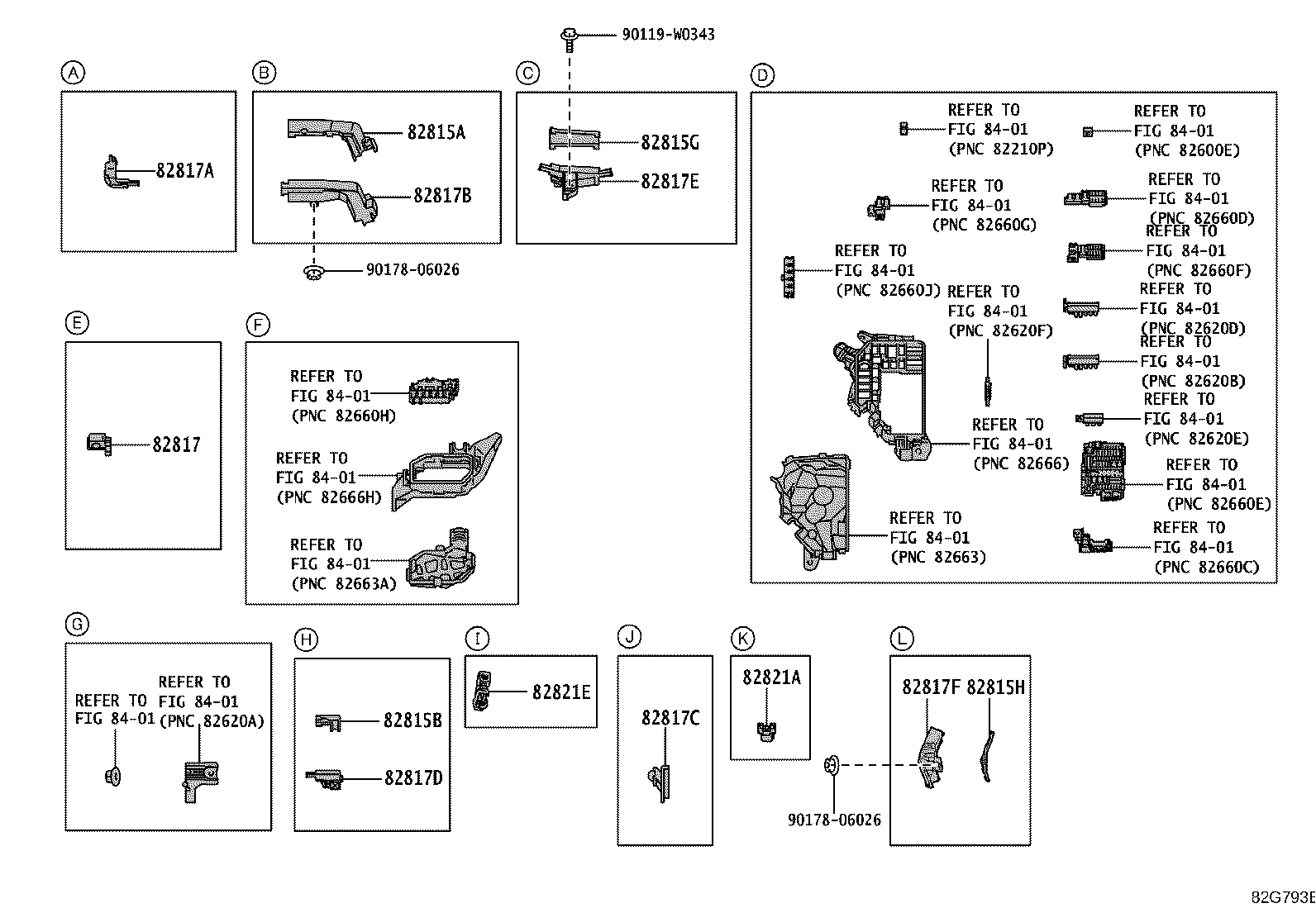 82817-47N40 PROTECTOR, WIRING HARNESS, NO.2 product image