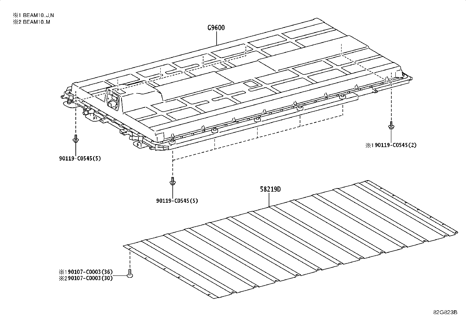 82675-03010 TERMINAL, BATTERY POSITIVE product image
