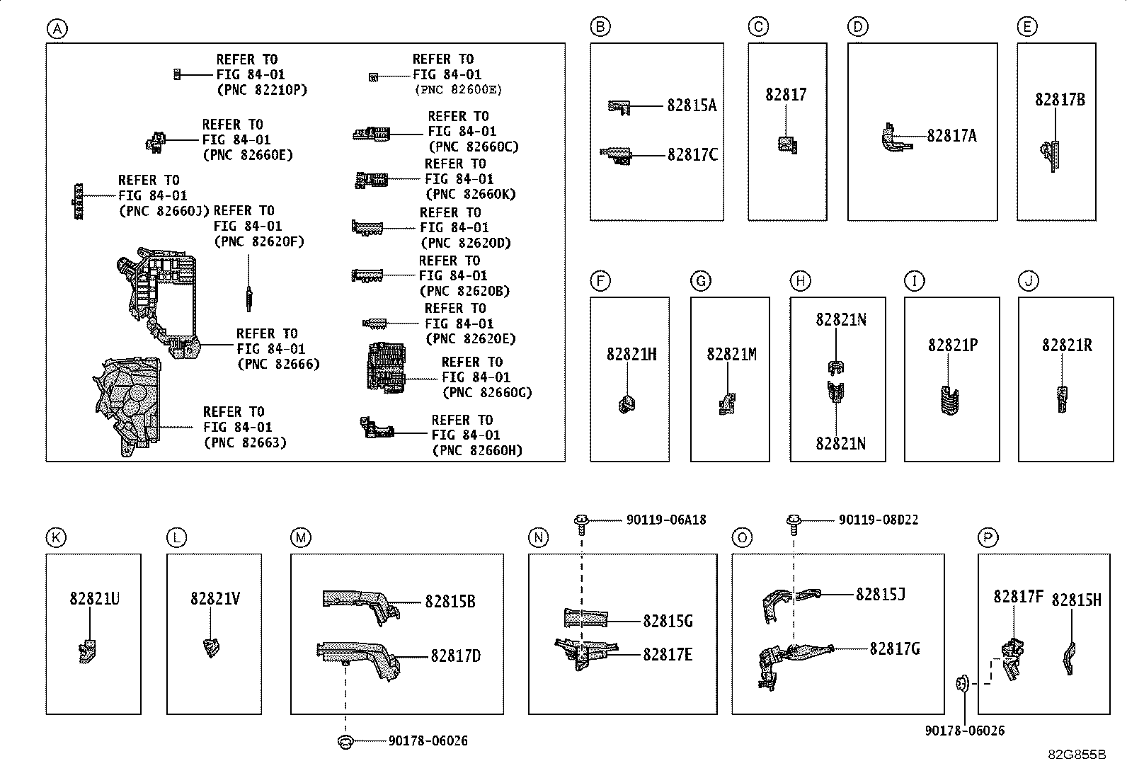 82142-47500 WIRE, INSTRUMENT PANEL, NO.2 product image