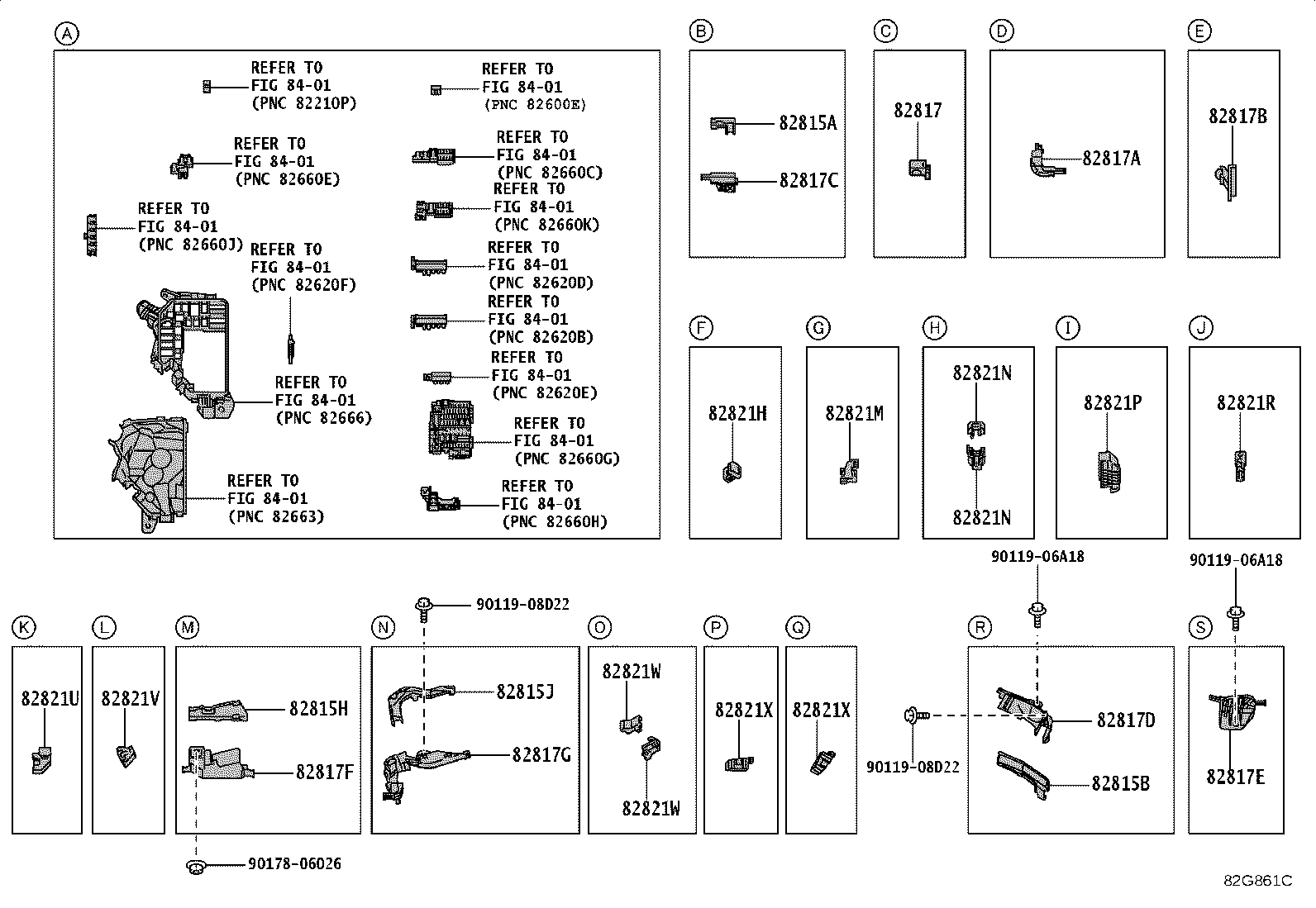 82142-47870 WIRE, INSTRUMENT PANEL, NO.2 product image