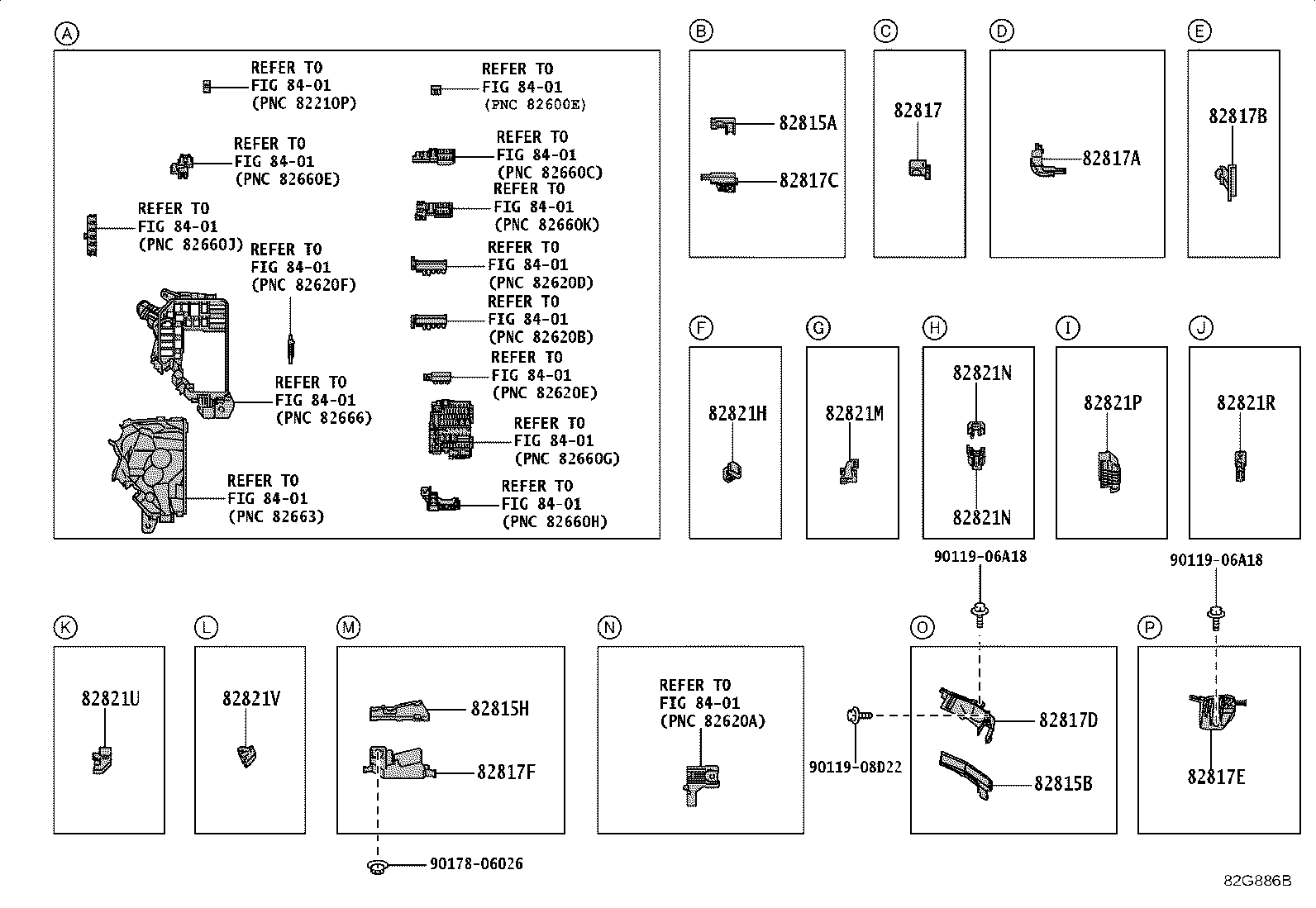 82142-47870 WIRE, INSTRUMENT PANEL, NO.2 product image