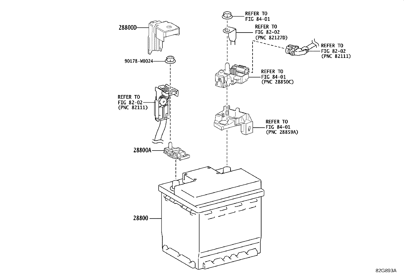 82675-78030 TERMINAL, BATTERY POSITIVE product image