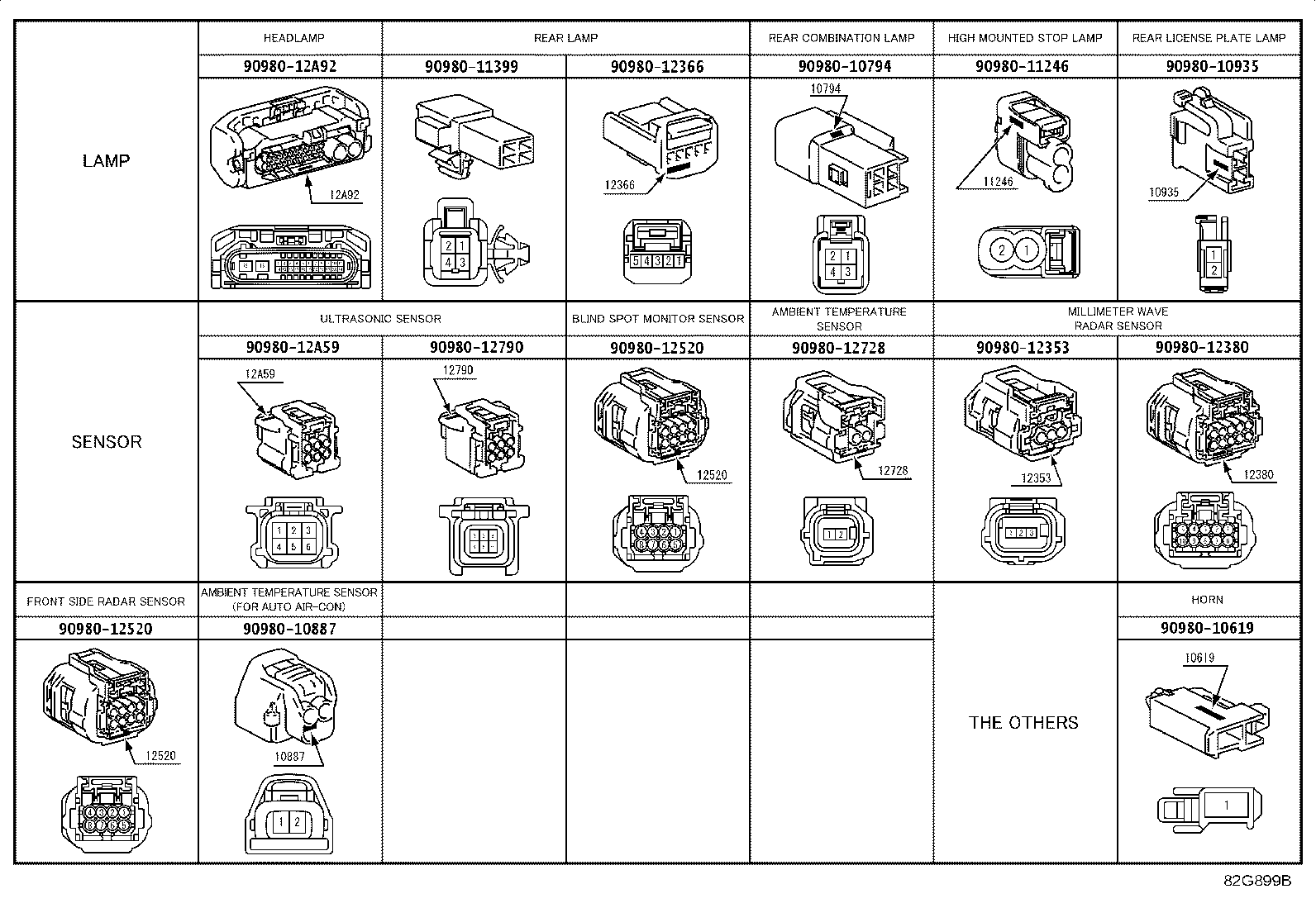 82111-46690 WIRE, MOTOR COMPARTMENT, MAIN product image