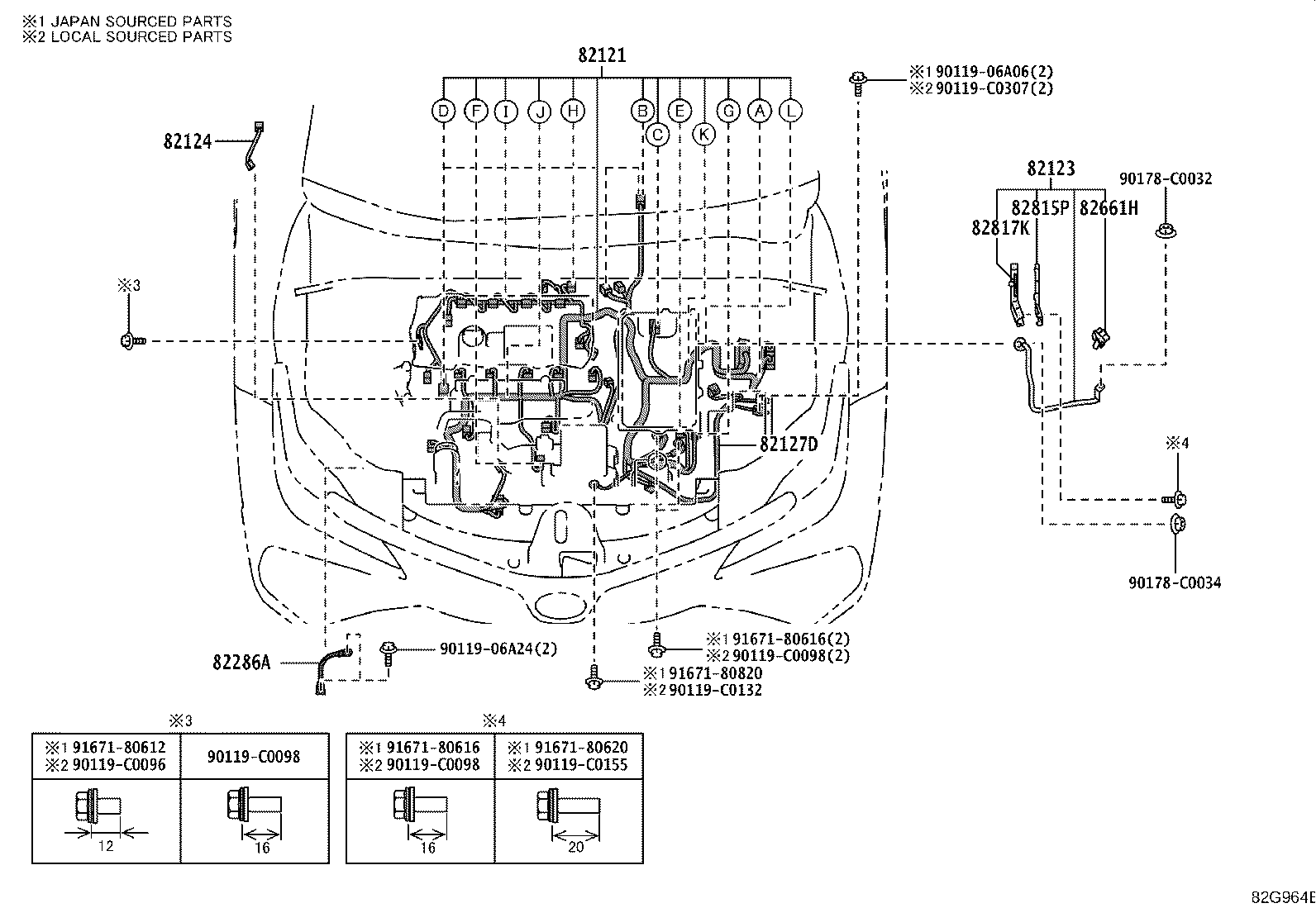 82817-02R60 PROTECTOR, WIRING HARNESS, NO.3 product image