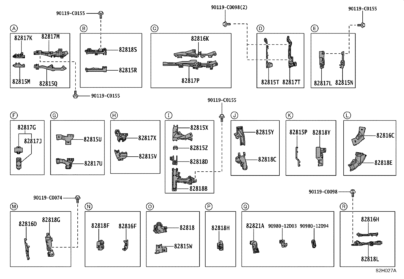82121-0R332 WIRE, ENGINE product image
