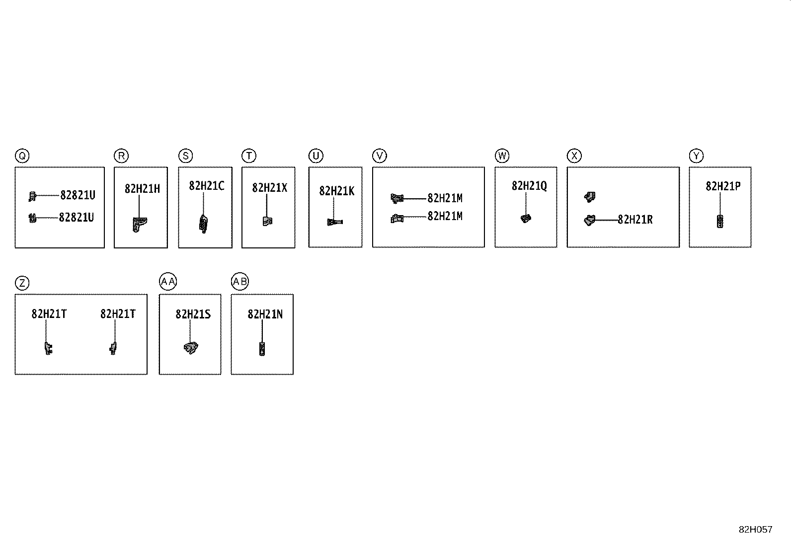 82817-0RF40 PROTECTOR, WIRING HARNESS, NO.2 product image