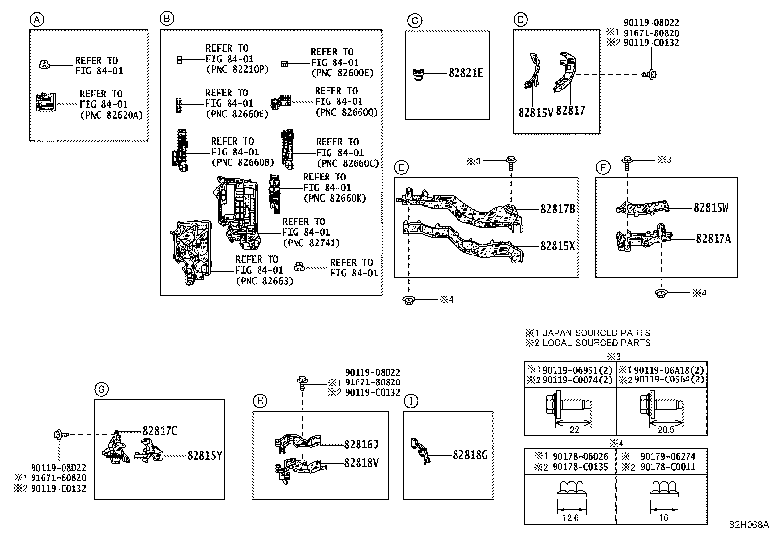 82140-02520 WIRE, INSTRUMENT PANEL, NO.2 product image