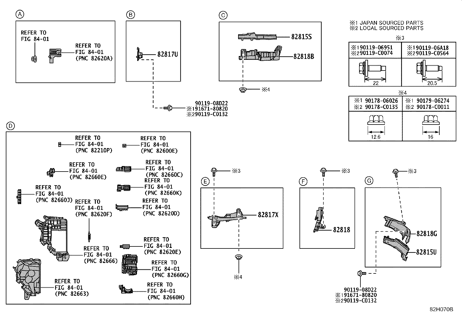 82140-02520 WIRE, INSTRUMENT PANEL, NO.2 product image