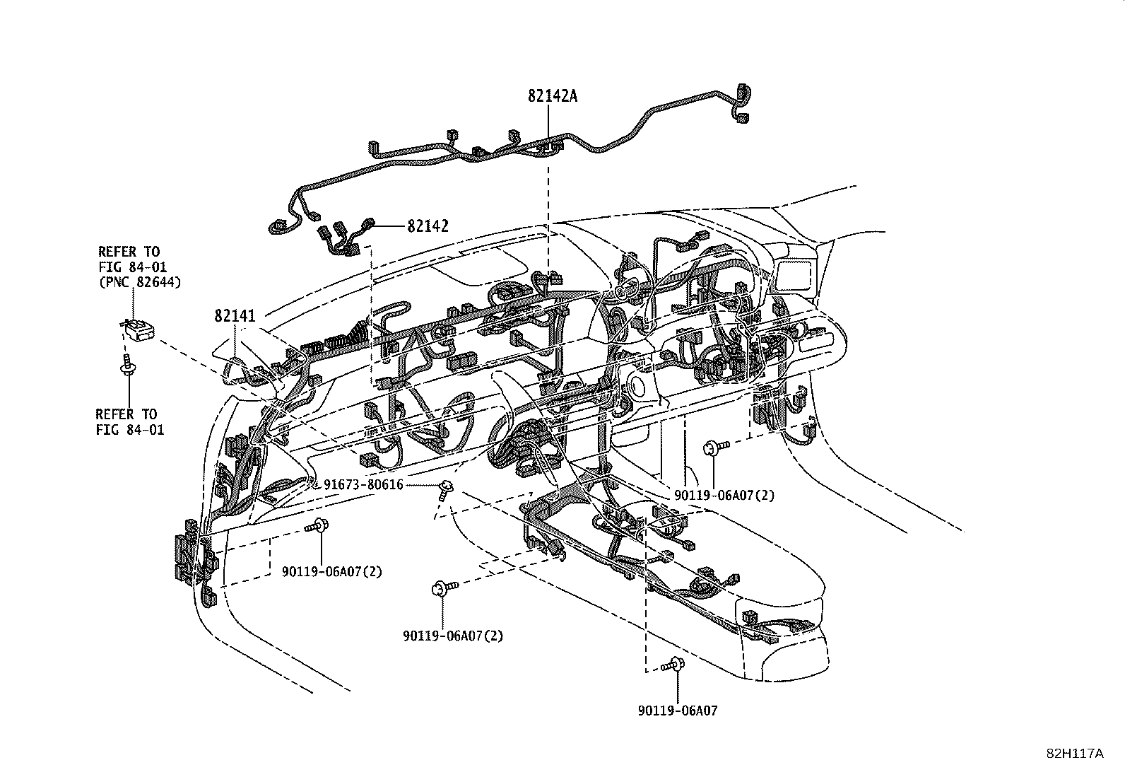 82817-11670 PROTECTOR, WIRING HARNESS, NO.1 product image