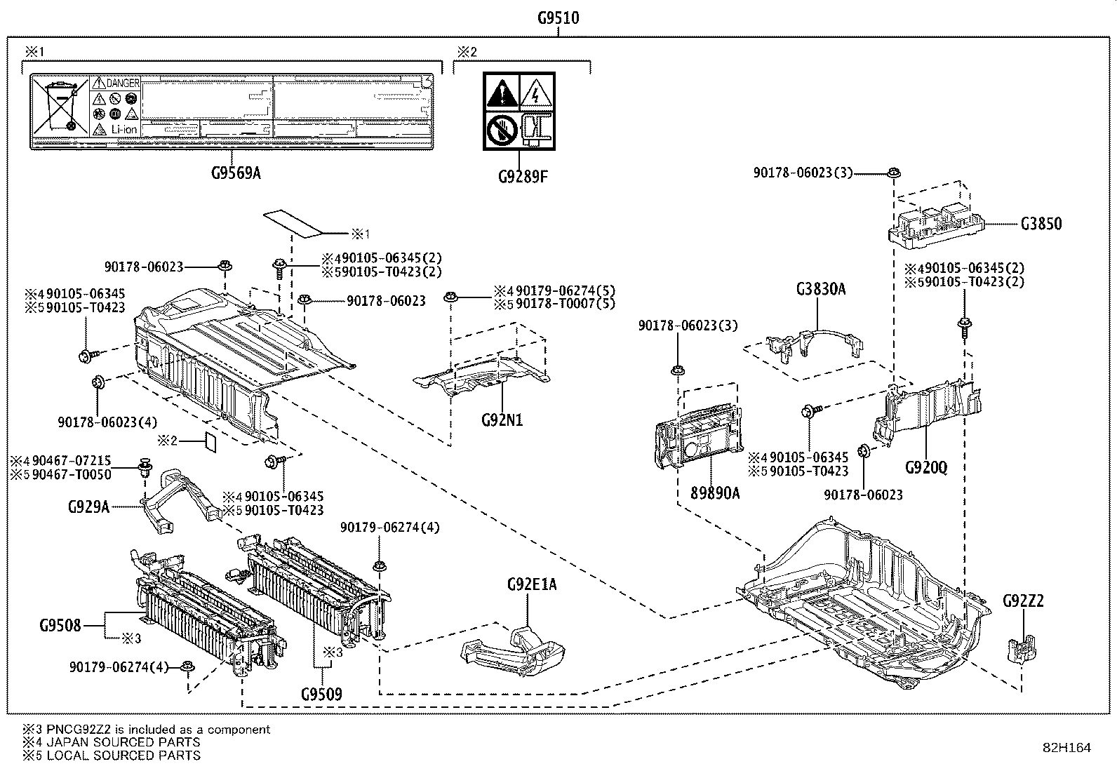 G9510-0J030 BATTERY ASSY, HV SUPPLY product image
