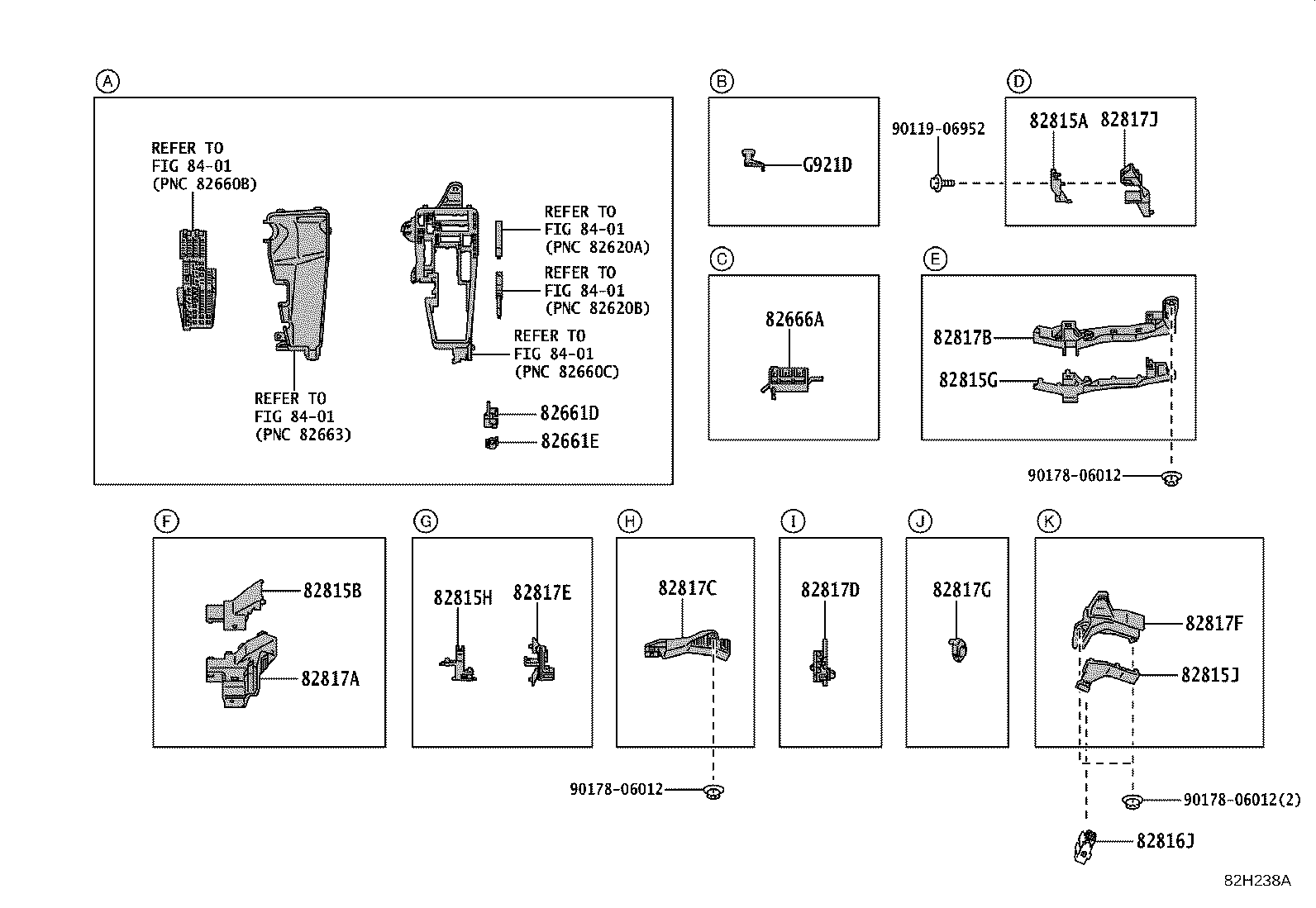 82817-V2140 PROTECTOR, WIRING HARNESS, NO.2 product image