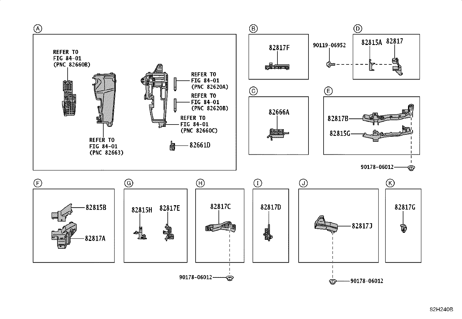 82817-V2140 PROTECTOR, WIRING HARNESS, NO.2 product image