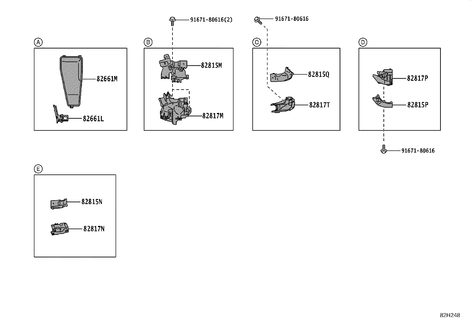82817-V2140 PROTECTOR, WIRING HARNESS, NO.2 product image