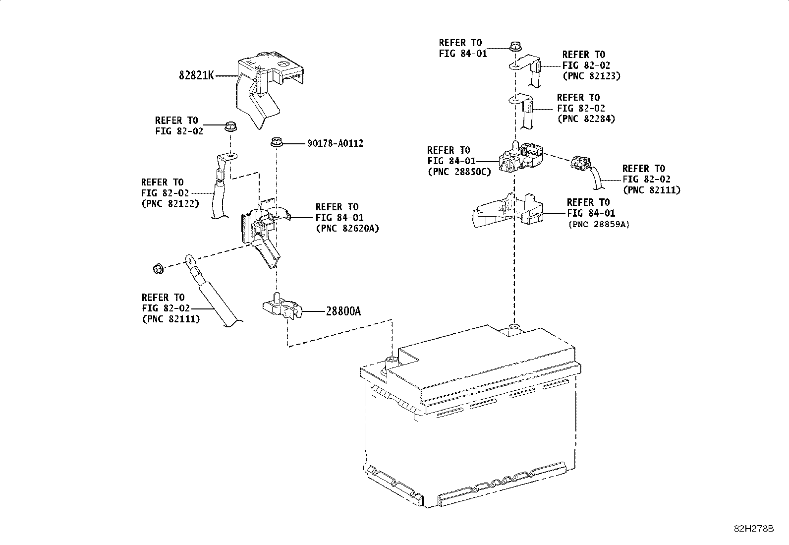 Toyota 28885-F0140 HOSE, BATTERY