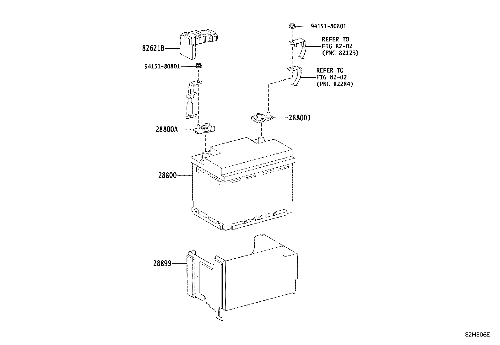 28899-V2010 INSULATOR, BATTERY product image