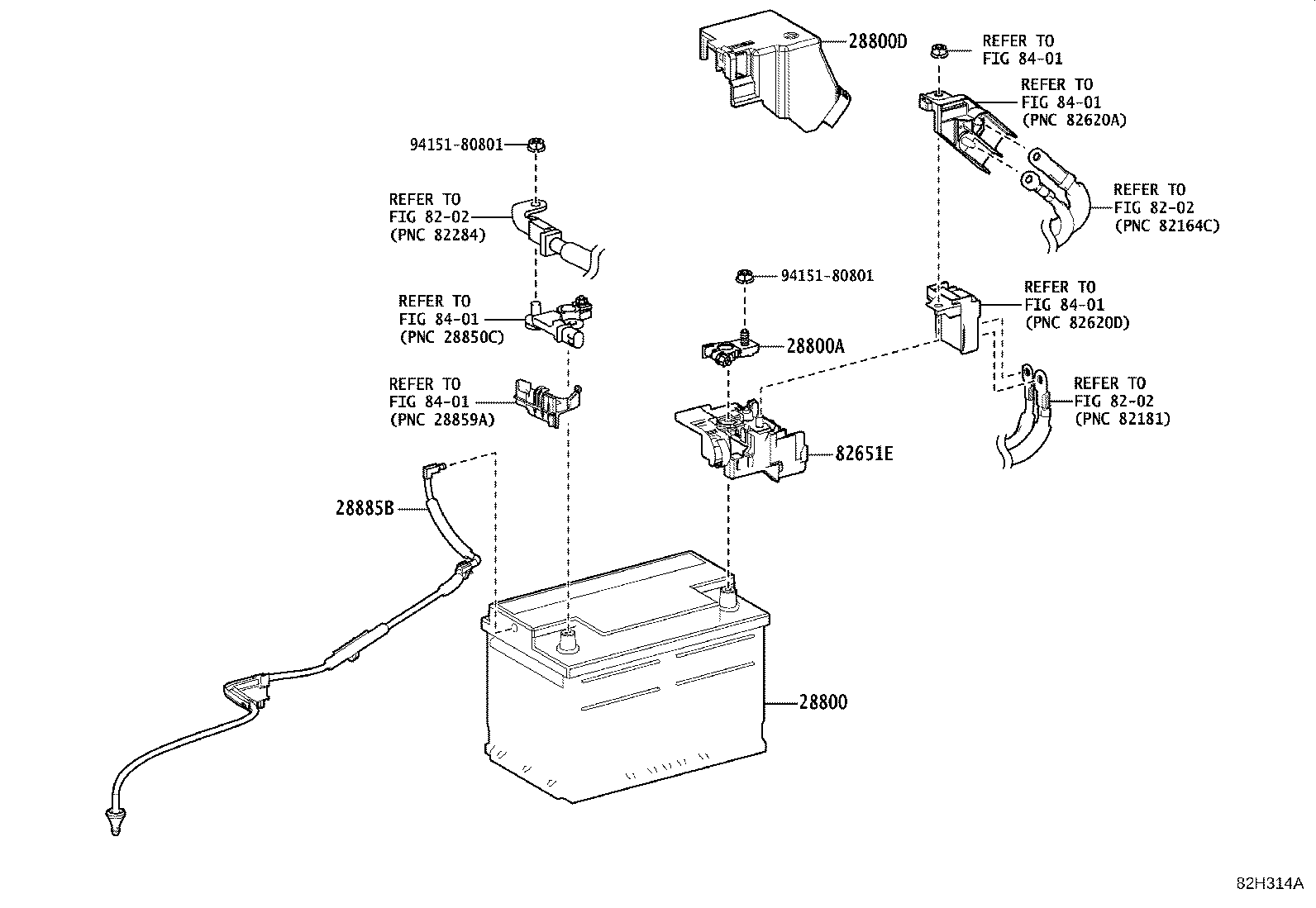 Toyota 89890-50011 COMPUTER ASSY, BATTERY