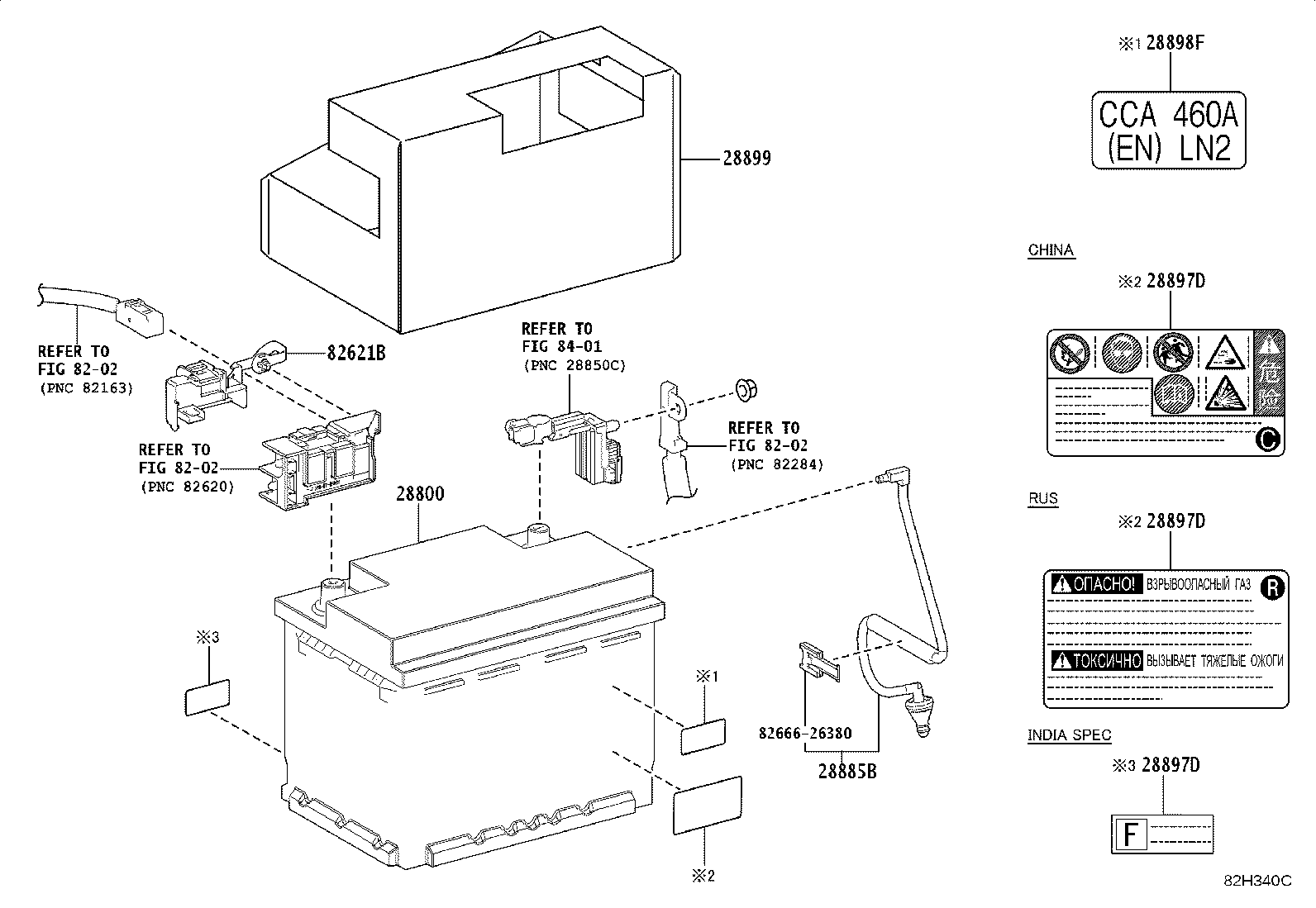 28877-V2010 INSULATOR, BATTERY product image