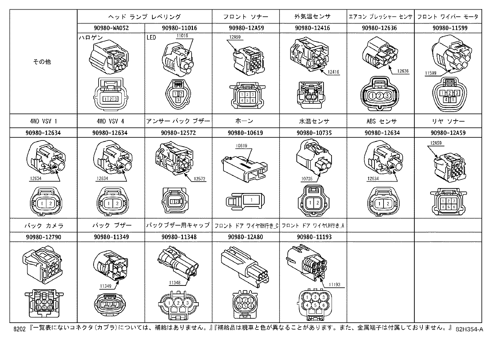82172-B5040 WIRE, ROOF, NO.2 product image