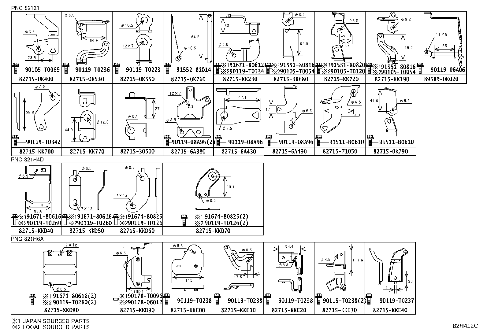 Thumbnail 11 for 82143-KKJ00
