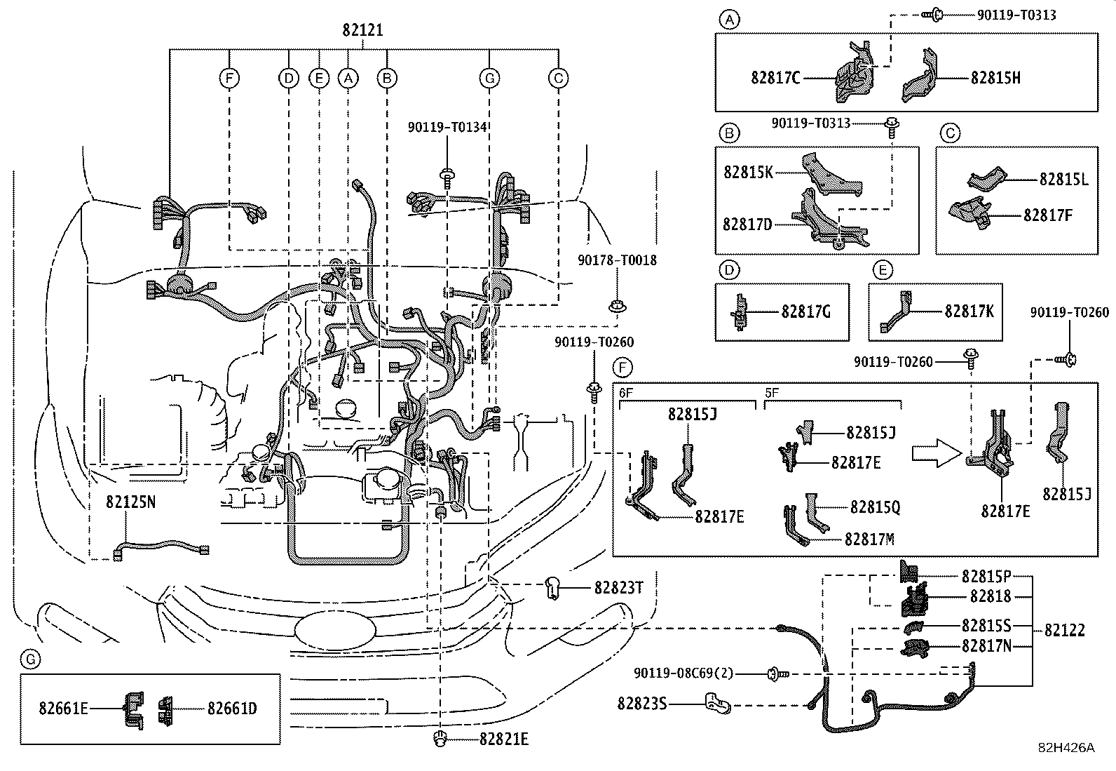Thumbnail 4 for 82143-KKF60