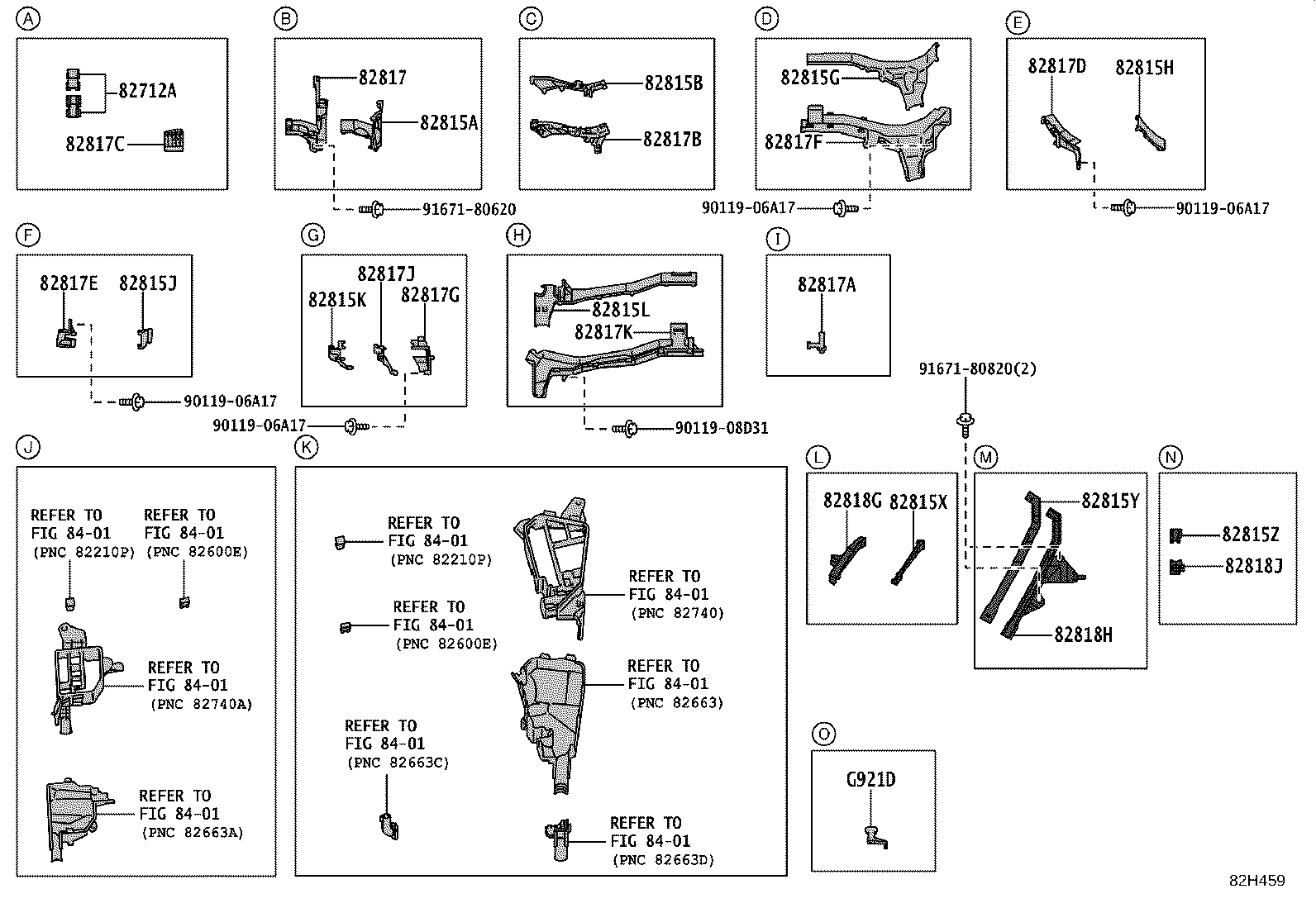 82153-30C30 WIRE, REAR DOOR, NO.1 product image