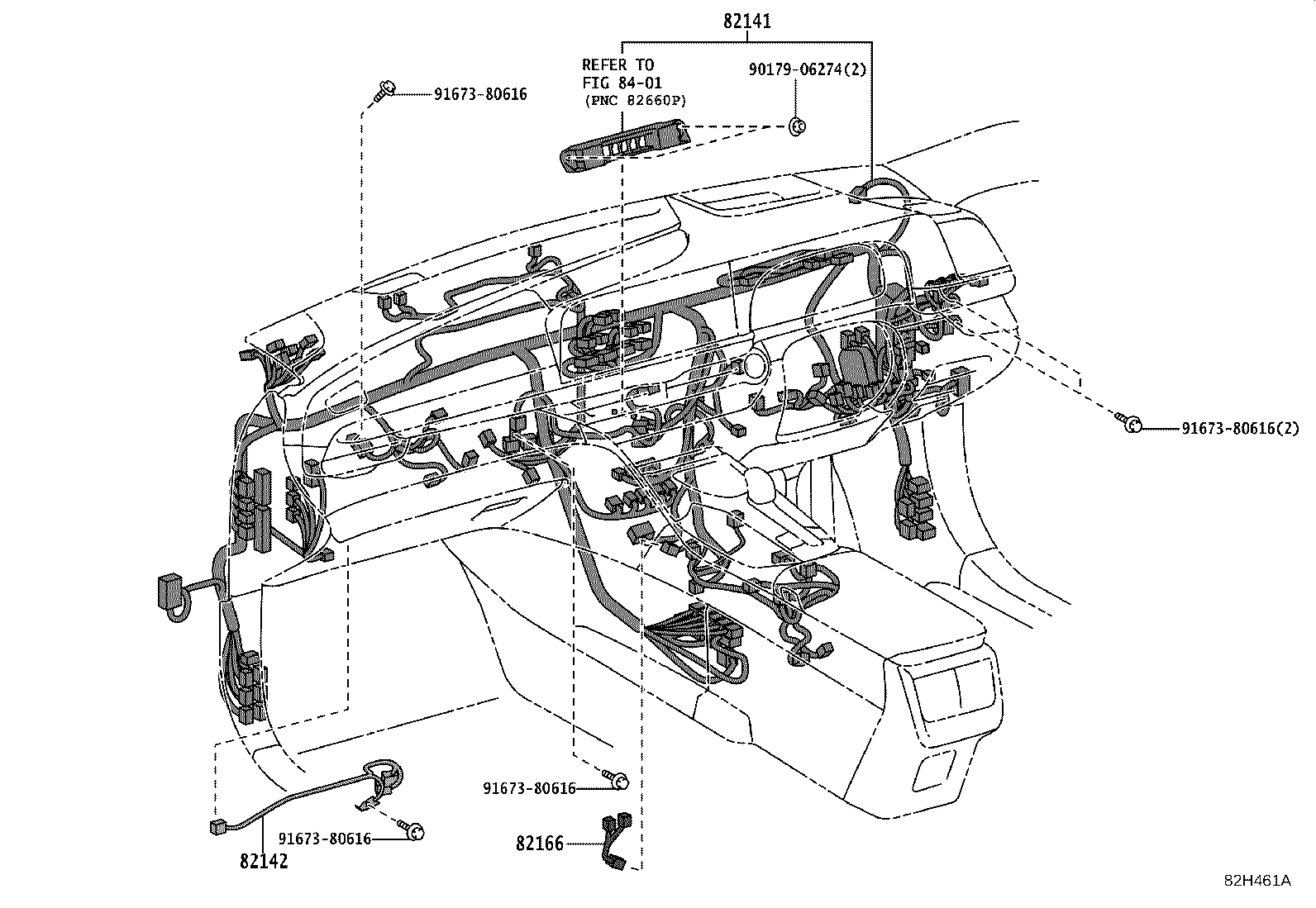 82153-30C30 WIRE, REAR DOOR, NO.1 product image