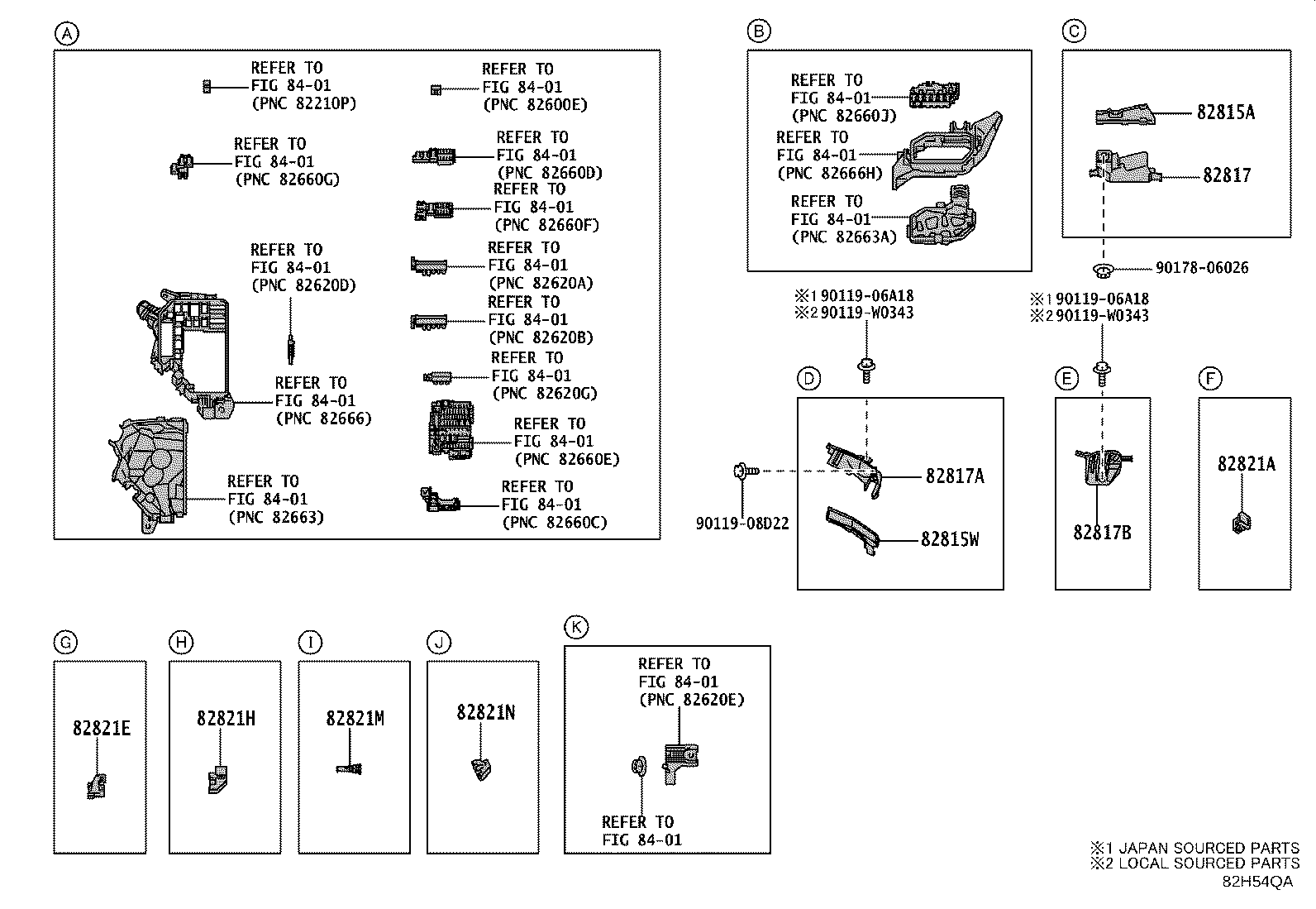 82817-F4590 PROTECTOR, WIRING HARNESS, NO.2 product image