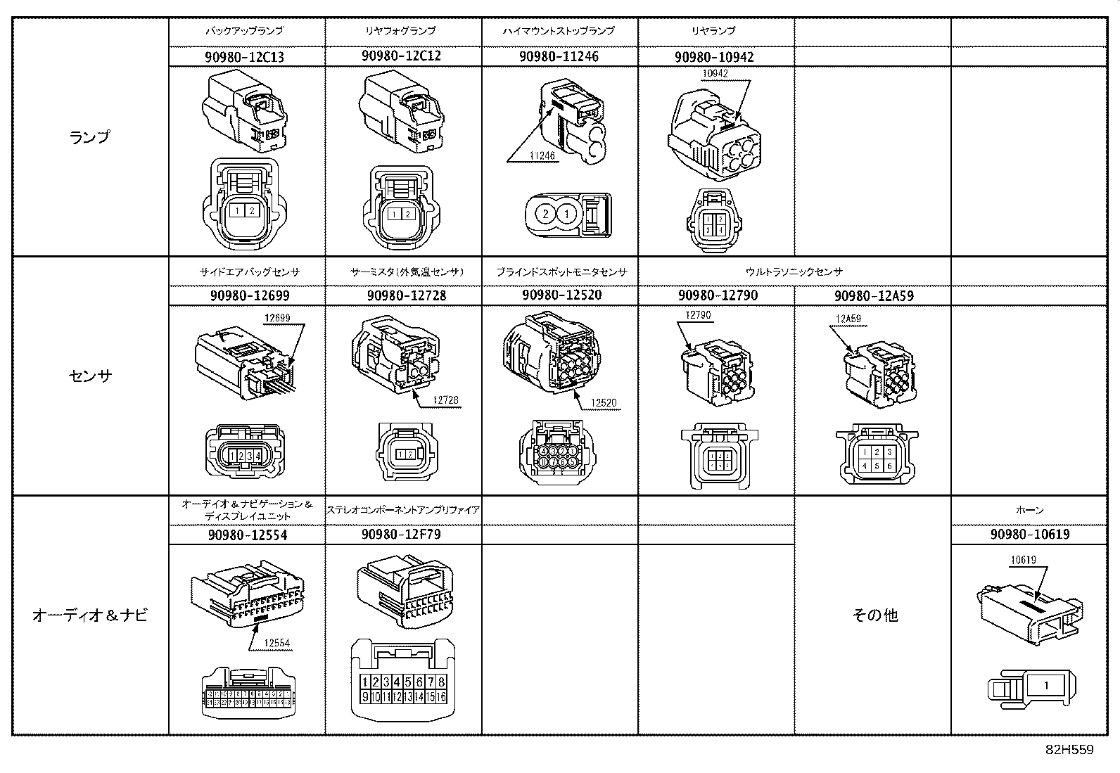 82142-40050 WIRE, INSTRUMENT PANEL, NO.2 product image