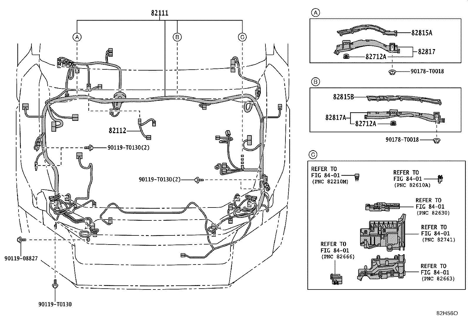 82142-KKD40 WIRE, INSTRUMENT PANEL, NO.2 product image